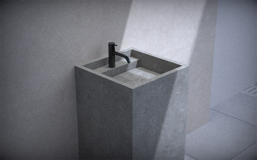 Descripción del lavabo Neptuno